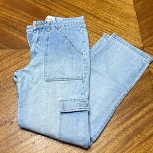 Retro Express Bleus cargo jeans